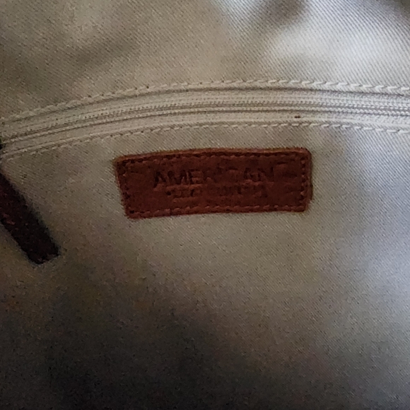 American Leather Co.: Leather Triple Entry Tote Bag - Picture 9 of 15
